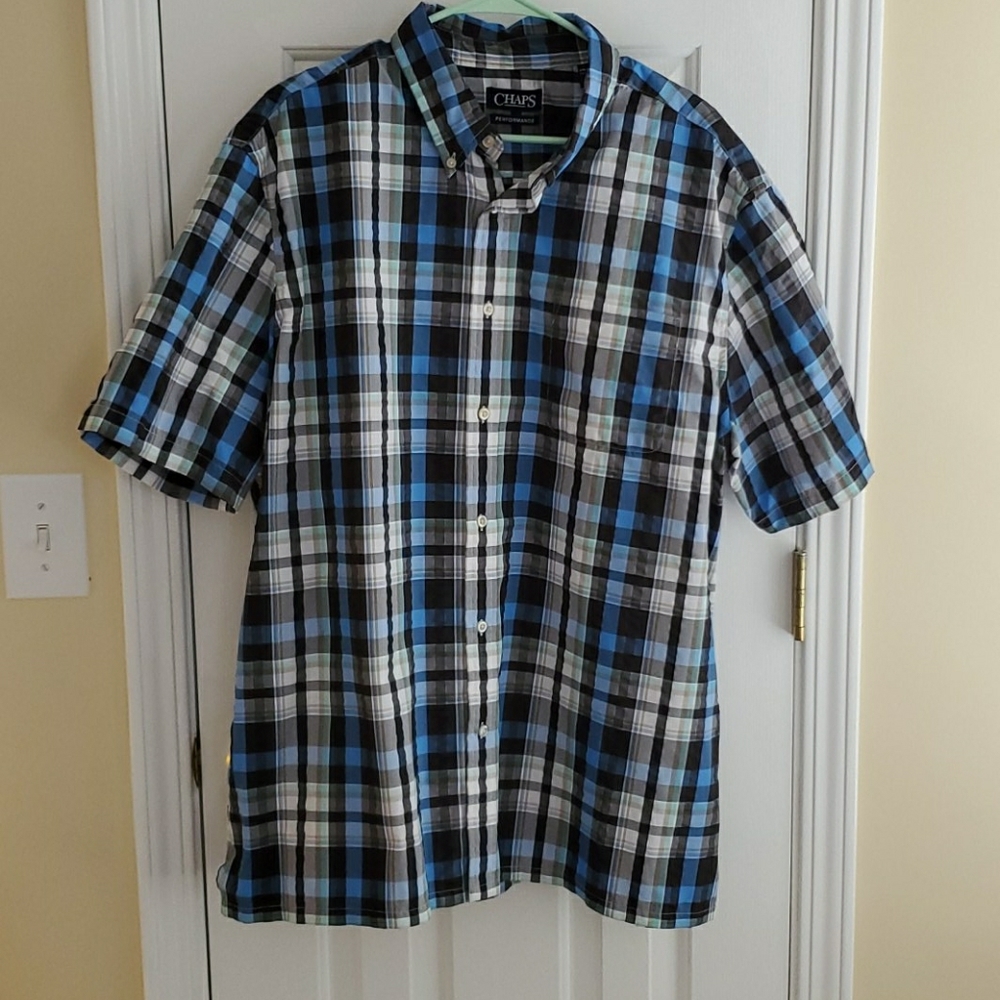 Chaps performance button up shirt